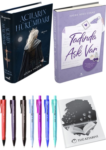Tadında Aşk Var Ciltli ve Enkaz Altındakiler 1 Ciltli Beyza Alkoç 2li Set + Hediyeli
