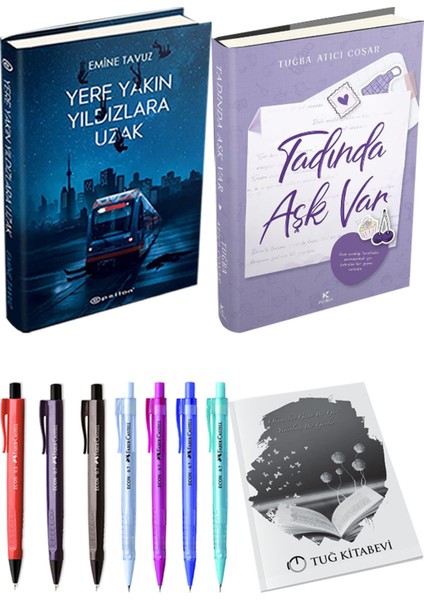 Tadında Aşk Var Ciltli ve Kalp Muhafızı 2 Ciltli Beyza Alkoç 2li Set + Hediyeli