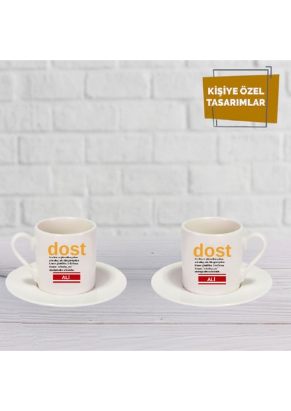 Dostlar Için 2li Kahve Fincan Takımı