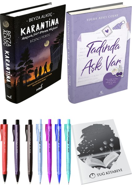 Tadında Aşk Var Ciltli ve Guardian Bir Kibritle Yok Olmak 1 Ciltli Özge Naz 2'li Set + Hediyeli