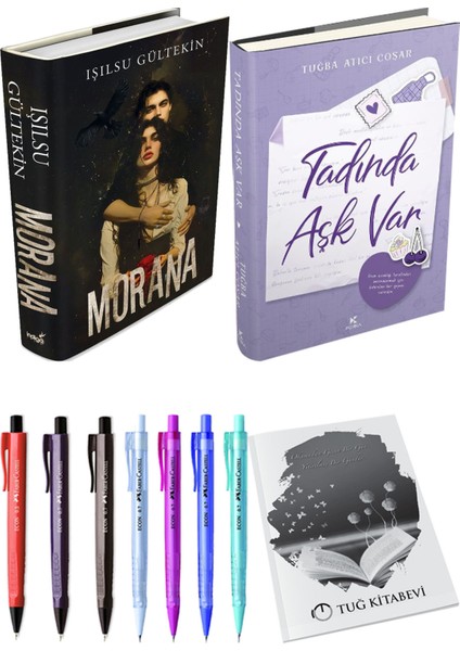 Tadında Aşk Var Ciltli ve Guardian Bir Kibritle Yok Olmak 2 Ciltli Özge Naz 2'li Set + Hediyeli