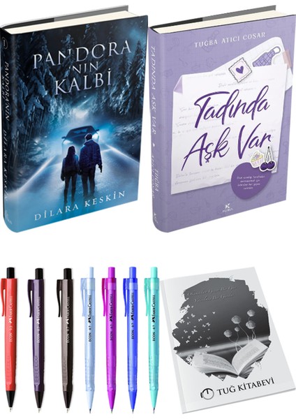 Tadında Aşk Var Ciltli ve Medusanın Ölü Kumları Ciltli Maral Atmaca 2'li Set + Hediyeli