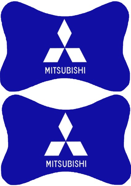 2'li Set Mitsubishi Araçlarla Uyumlu Ortopedik Oto Boyun Yastığı