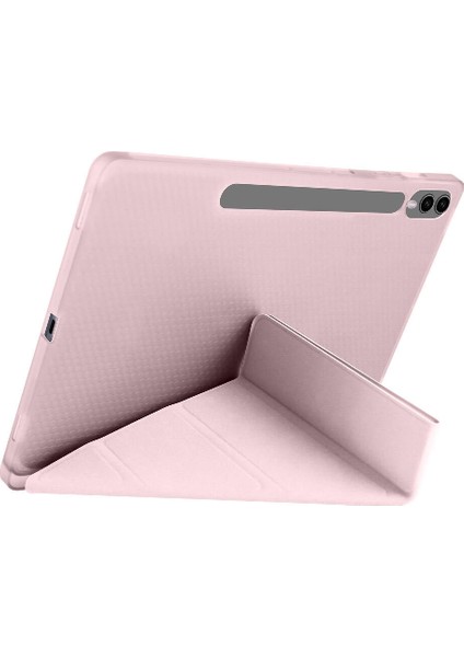 Galaxy Tab S10 Plus Kılıf Redclick Tri Folding Kalem Bölmeli Standlı Kılıf