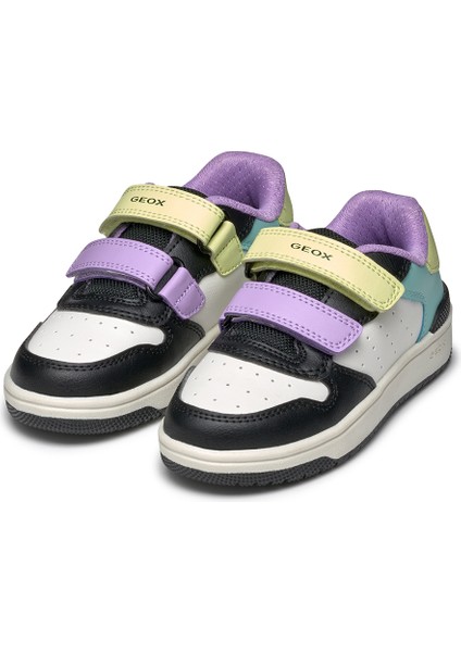 Kız Çocuk Çok Renkli Washiba Sneaker J45HXB000BCC9240 fiyatları