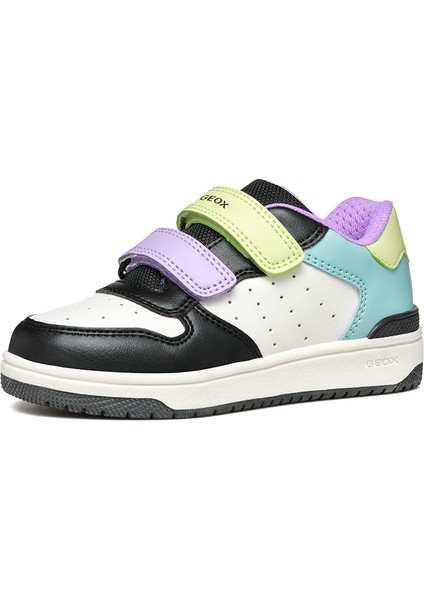 Kız Çocuk Çok Renkli Washiba Sneaker J45HXB000BCC9240 modelleri
