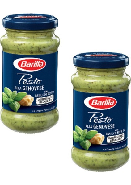 Fesleğenli Pesto Pesto Genovese Makarna Sosu 190 gr x 2 Adet