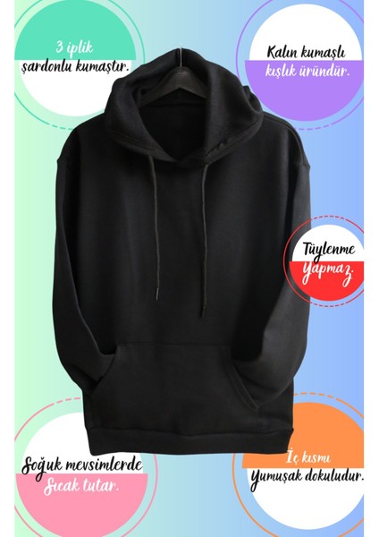 Oversize Desenli Kalp Içinde Barbie Yazılı Kapüşonlu Sweatshirt, Kadın Barbie Baskılı Hoodie