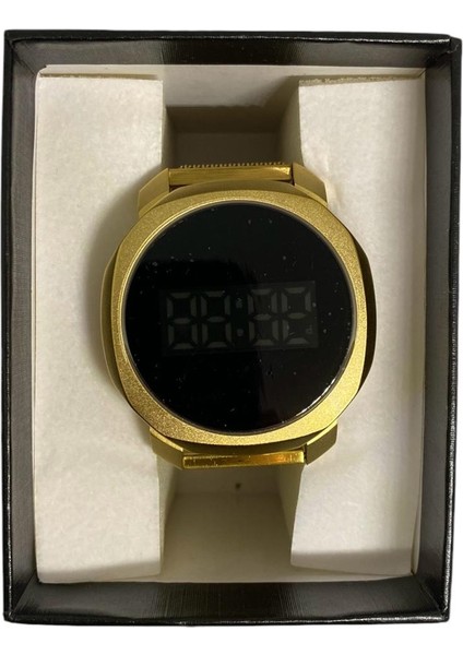 Collection Unisex Gold LED Kol Saati