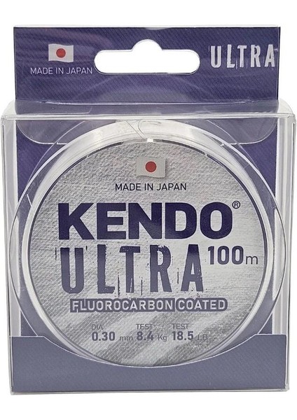 Ultra Fluorocarbon Coated 100M White Misina 0.24MM