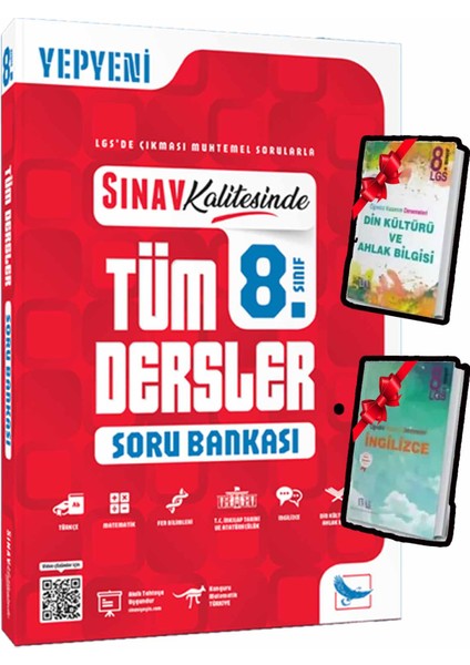 8. Sınıf Tüm Dersler Soru Bankası