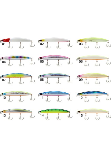 3434 Seaborn 125 mm Floating 21 gr Maket Balık