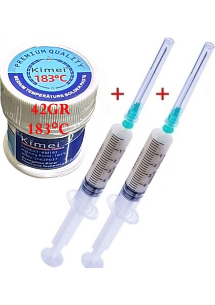 Solder Paste 42 Gr 183C Flux Lehim Toplama 3 in 1