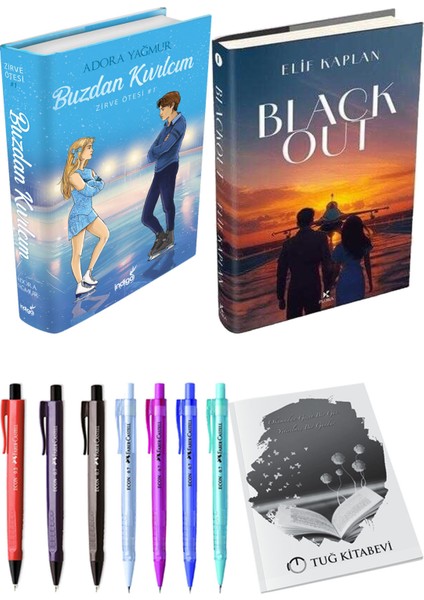 Blackout Ciltli ve Buzdan Kıvılcım Ciltli Adora Yağmur 2li Set + Hediyeli