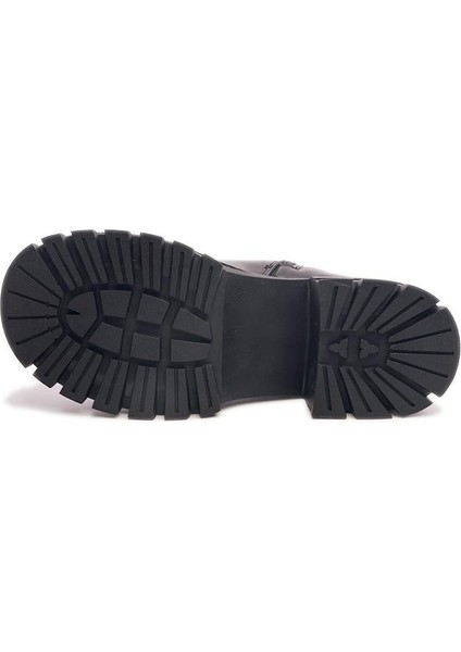 Deri Fermuarlı Kadın Bot indirimleri