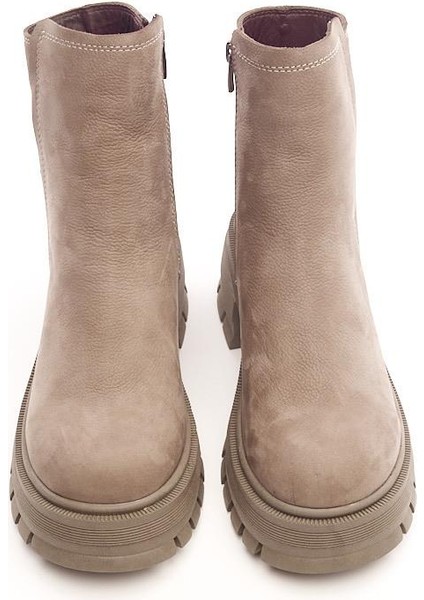 Deri Fermuarlı Kadın Bot modelleri