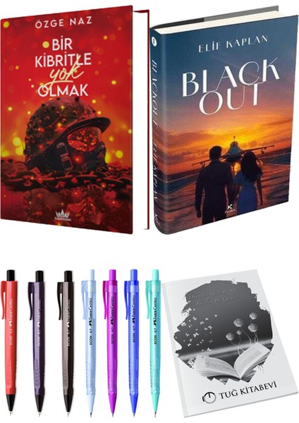 Blackout Ciltli ve Guardian Bir Kibritle Yok Olmak 2 Ciltli Özge Naz 2'li Set + Hediyeli