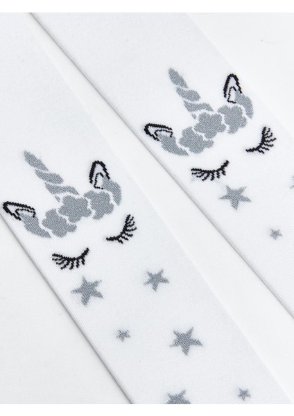 Lcw Kids Desenli Kız Çocuk Ince Külotlu Çorap 2'li modelleri