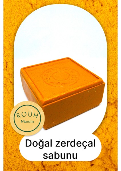 Doğal Zerdeçal Sabunu 160 Gr Kepek Ve Diğer Saç Derisi Sorunlarına