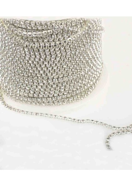 5 Metre SS12 3 mm Beyaz Kristal Sık Şerit Taşlı Şerit