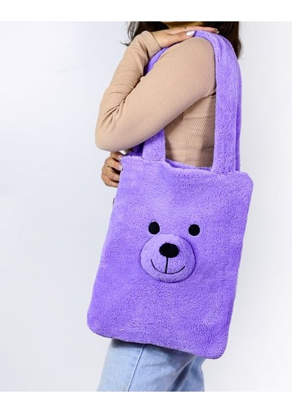 Peluşçu Dayı Yumuşacık Peluş Ayıcıklı Omuz Çantası