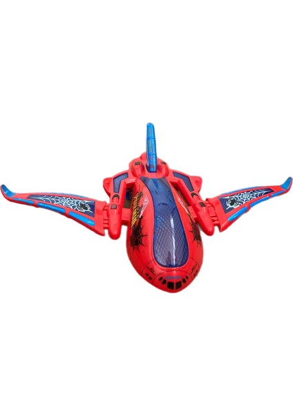 Sesli Işıklı Spidermanlı Çarp Dön Uçak 20 cm fiyatları