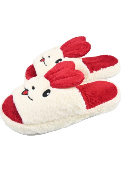 Eva Taban Comfortline Kaydırmaz Halı Terliği Kürklü Sevimli Tavşan Figürlü Üşümeyen Ayaklar Kadın Terlik modelleri