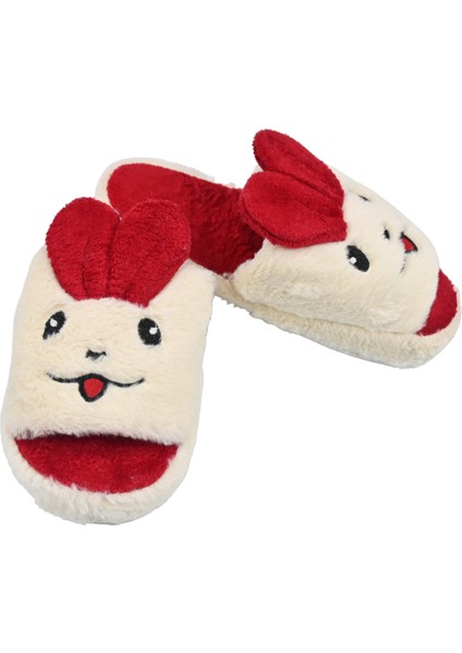 Eva Taban Comfortline Kaydırmaz Halı Terliği Kürklü Sevimli Tavşan Figürlü Üşümeyen Ayaklar Kadın Terlik fırsatları