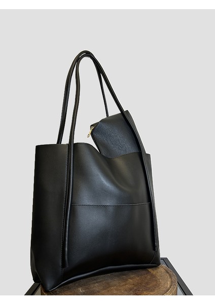 25464 - Ön Cepli Yavrulu Shopper Kadın Omuz Çantası fiyatları