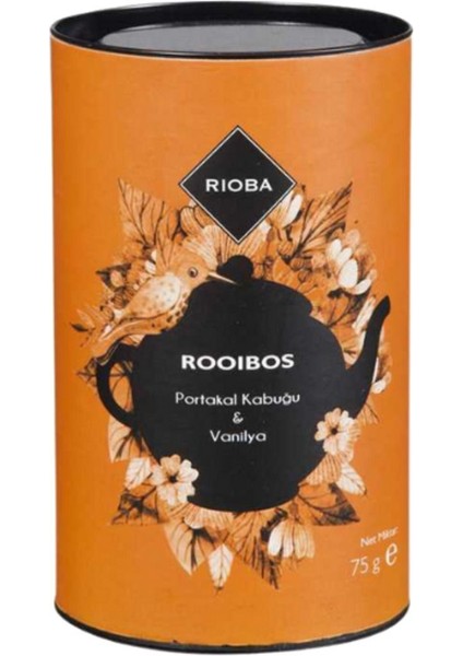 2'li Set Rıoba Portakal Kabuğu & Vanilya Çay ve Rioba Oolong Şeftali & Portakal Çiçeği Bitki Çayı 75 gr