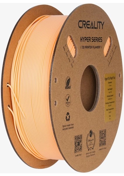 Hyper Pla Filament Peach Fuzz 1.75MM 1kg Tek Ebat