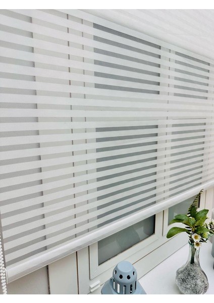 Yeni Sezon Çift Mekanizmalı Tül Stor Perde 3510 fırsatları