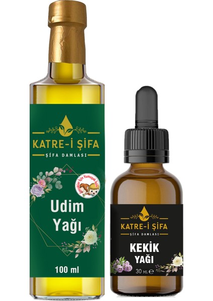 Katre-i Şifa Çocuklar için Udim Yağı & Kekik Yağı