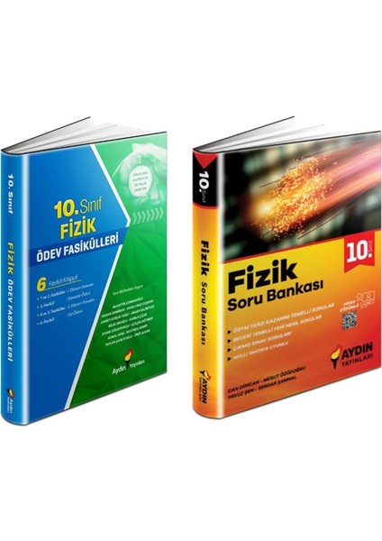 10. Sınıf Fizik Ödev Fasikülleri - Soru Bankası 2'li Set