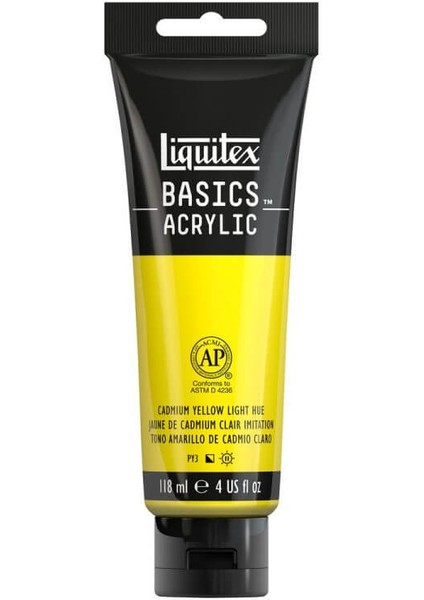 Basics Acrylic 118ML Akrilik Boya Cadmium Yellow Light H