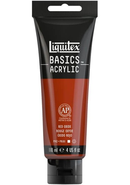 Basics Acrylic 118ML Akrilik Boya Red Oxide 335