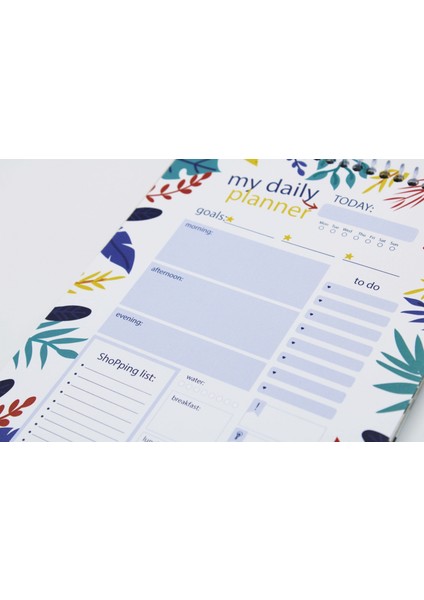 Üstten Spiralli Daily Planner A5 Günlük Planlayıcı - Flow