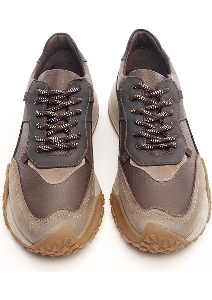 Bağcıklı Deri Erkek Sneaker modelleri