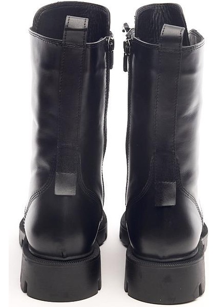 Deri Fermuarlı Kadın Bot fırsatları