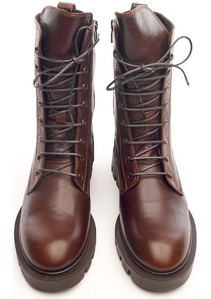 Deri Fermuarlı Kadın Bot modelleri