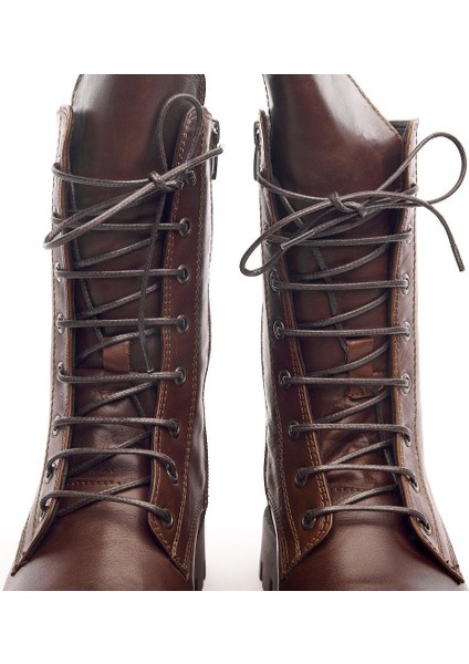 Deri Fermuarlı Kadın Bot fırsatları