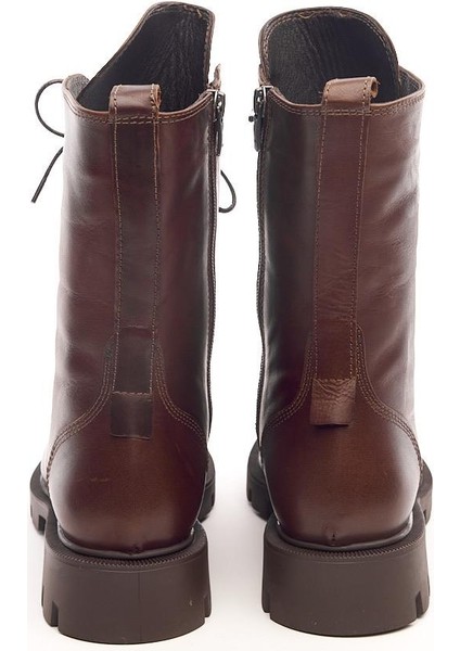 Deri Fermuarlı Kadın Bot indirimleri