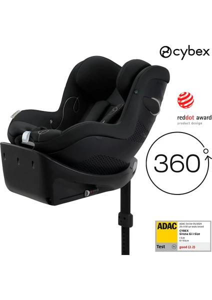 Sirona Gi Isize (360 Derece Dönen Isofix Bebek Oto Koltuğu 61-105 cm Yaklaşık  3 Aydan 4 Yaşa)