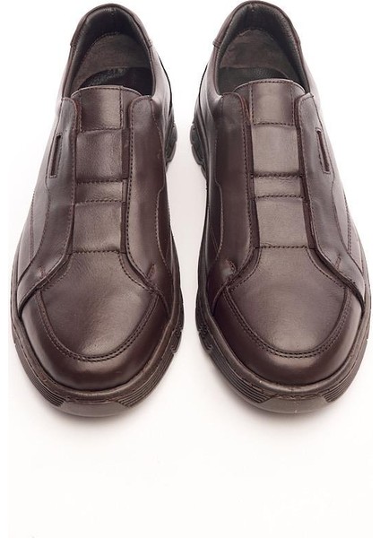 Lastik Bağcıklı Deri Casual Erkek Ayakkabı modelleri