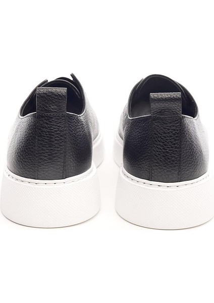 Deri Lastik Bağcıklı Erkek Sneaker fırsatları