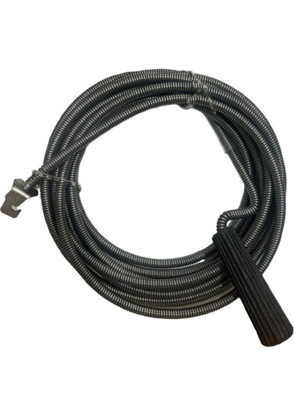 Lavabo ve Gider Kanal Açıcı Sprali Tıkanıklık Açıcı Boru Açacağı 9mm 5mt