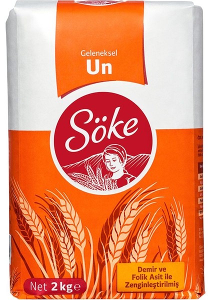 Geleneksel Buğday Unu (2 kg) x4 Adet