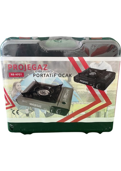 Projegaz Tekli Portatif Kamp Ocağı Portatif Ocak