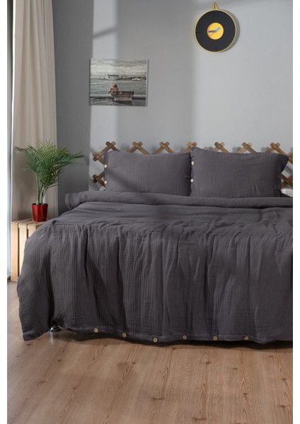 Multi Müslin Nevresim Takımı(Çift Kişilik) 4 Katlı