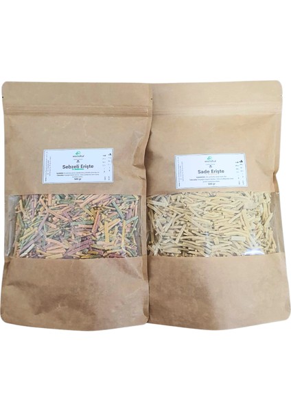 Einnatur Kadına Destek, Sebzeli Kesme Makarna, Erişte, 500 Gr, Yumurtalı fiyatları